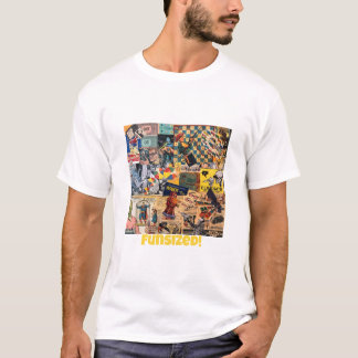 Leuk retro collage t-shirt