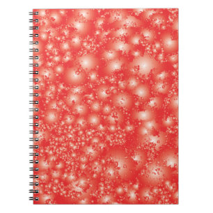 Leuk RODE Abstracte Inkt Super Spat patroon Notitieboek