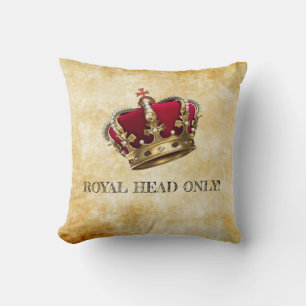 Leuk Royal Head Only Kussen! Kussen