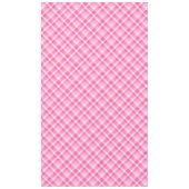 Leuk Roze Plaid Patroon Groot Tafelkleed (Voorkant)