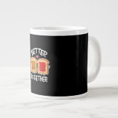 Leuk Samen Speelse Stijl Koppel  Extra Grote Beker (Voorkant rechts)
