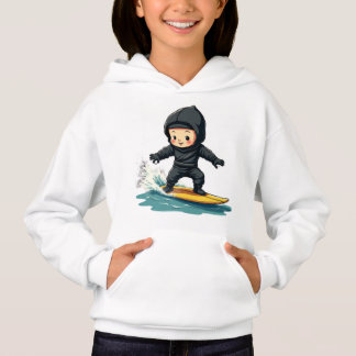 Leuk schattig kind met een vol ninja pak