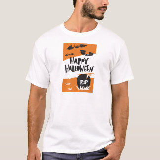 Leuk Schattige Happy Halloween T-shirt