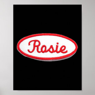 Leuk Schattige Rosie de Riveter Feministische Kost Poster
