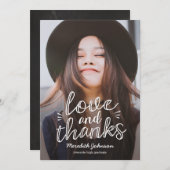 Leuk script Afstuderen dank je kaart (Voorkant / Achterkant)