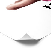 Leuk senior met vogels perfect poster (Hoek)