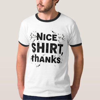 Leuk shirt Dank je