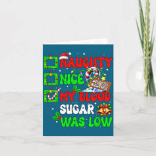 Leuk Shirt Stout Bloed Suiker Laag Diabetes Kaart