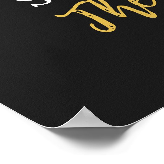 Leuk Sinaasappel Halloween Kawaii Snoep en Funny Q Poster (Hoek)