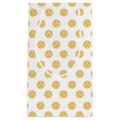 Leuk Sinaasappel Pickleball Pattern Gift Klein Cadeauzakje (Voorkant)