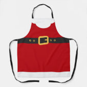 Leuk Sinterklaas pak rode kerst feestdagen Schort (Voorkant)