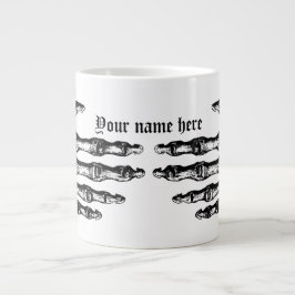 Leuk skelet Halloween Jumbo Mok