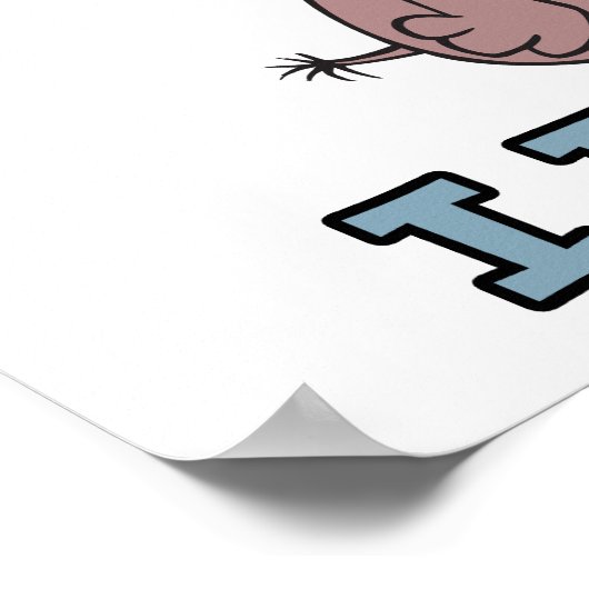 leuk sorry dat ik de grappige vergeetachtige olifa poster (Hoek)