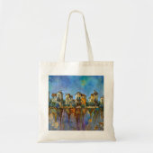 Leuk stadje tote bag (Voorkant)