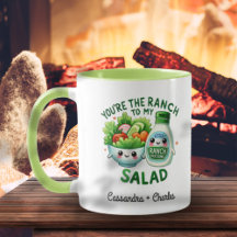 Leuk stel Gepersonaliseerd "Ranch to My Salad"
