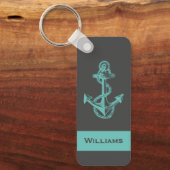 leuk, stinkend ANCHOR MET NAAM | SLEUTELHANGER (Voorkant)