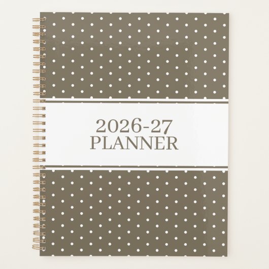 Leuk Stippenpatroon Planner (Voorkant)