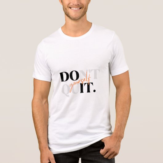 Leuk Stopontwerp  Tri-Blend Shirt (Voorkant)