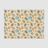 leuk strand schelp patroon tissuepapier (Voorkant)
