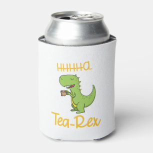 Leuk T-Rex nippen thee feest Blikjeskoeler
