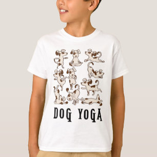 Leuk T-shirt Cadeau Hond Yoga - Cute Familie Kledi