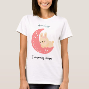 Leuk T-shirt Ik spaar energie!