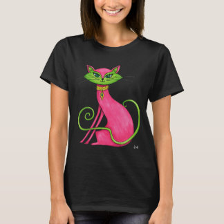 Leuk T-shirt met speelse Kat!