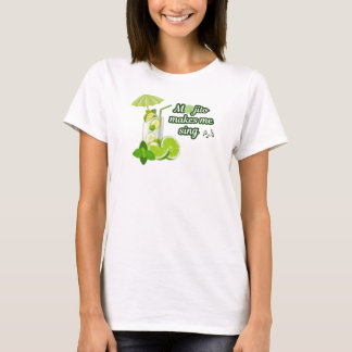 Leuk T-shirt voor Mojito-liefhebbers