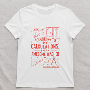 Leuk T-shirt voor wiskundeleraar; Beste leraar ooi