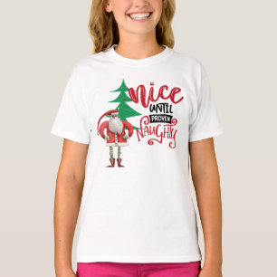 Leuk tot bewezen Naughty Santa T-shirt