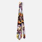 Leuk Trendy Abstract Stropdas (Voorkant)