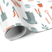 Leuk tuinieren cadeaupapier (Rol Hoek)