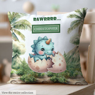 Leuk Uitkomen Binnenkort Baby Dinosaurus Baby Kuss Kussen