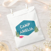 Leuk Uniek gepersonaliseerd Camp Verjaardagsfeest Bedankzakje (Geknipt)