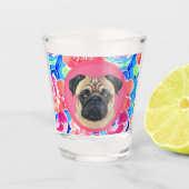 Leuk Uniek Uw Huisdier Hond Puppy Custom Foto Shot Glas (Voorkant)