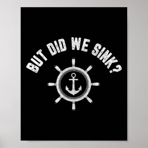 Leuk varen Shirt Retro Boat Lover cadeau maar hebb Poster