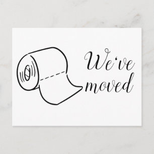 Leuk Verhuizen Nieuw Adres Briefkaart