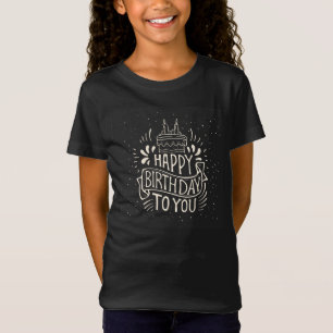 Leuk verjaardags T-shirt voor kinderen – Vier het