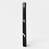 Leuk Vet Grijs Zwart Wit Moderne Concentrische Kun Case-Mate iPhone Case (Achterkant/links)