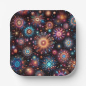 leuk vuurwerk papieren bordje (Voorkant)