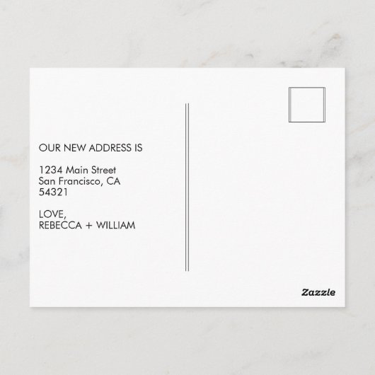 Leuk We hebben modern handgeschreven script hart v Briefkaart (Achterkant)