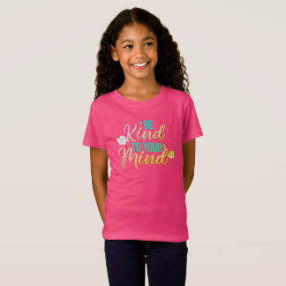 Leuk "Wees Aardig Voor Je Verstand" Meisjes Kinder T-shirt