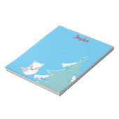 Leuk Winter Wonderland Notitieblok (Gedraaid)