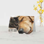 Leuk word goed spoedig Kaart (Gele Bloem)