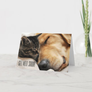 Leuk word goed spoedig Kaart