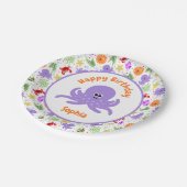 Leuk Zee Dieren Onder het Zee Papieren Bordje (Gekanteld)