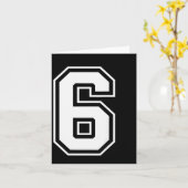 Leuk Zes Zeven 6 7 Meme Design Kaart (Gele Bloem)