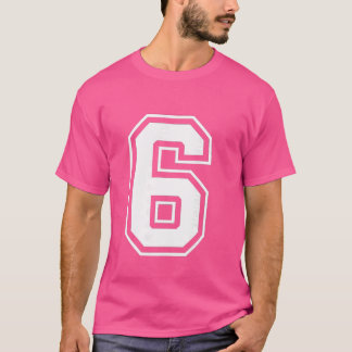 Leuk Zes Zeven 6 7 Meme-ontwerp T-shirt