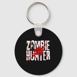 Leuk Zombie Hunter Ontwerp voor Jongens Meisjes Ha Sleutelhanger