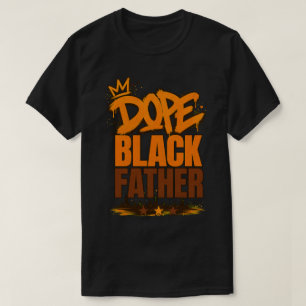 Leuk Zwart Vader Stedelijk Graffiti Straatkunst Ca T-shirt